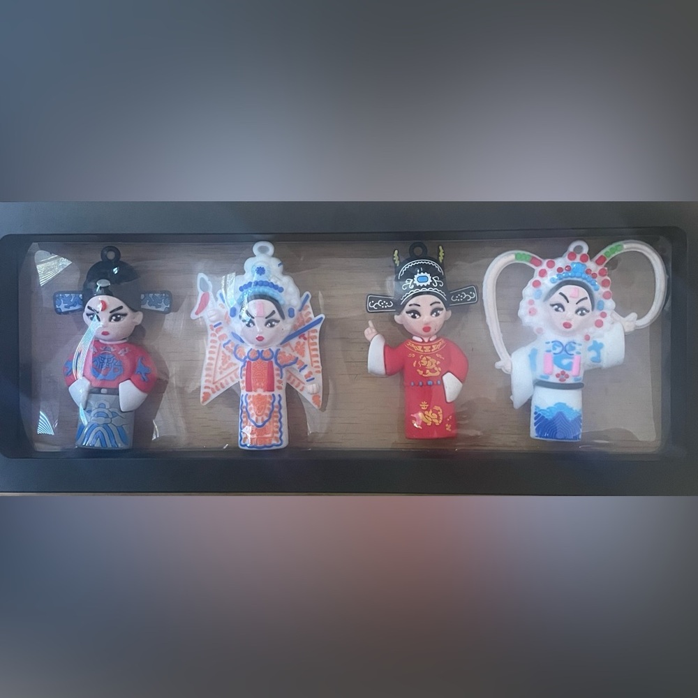 Traditional Chinese Opera Doll Miniatures From China